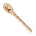 Personalised Floral Letter Wooden Spoon
