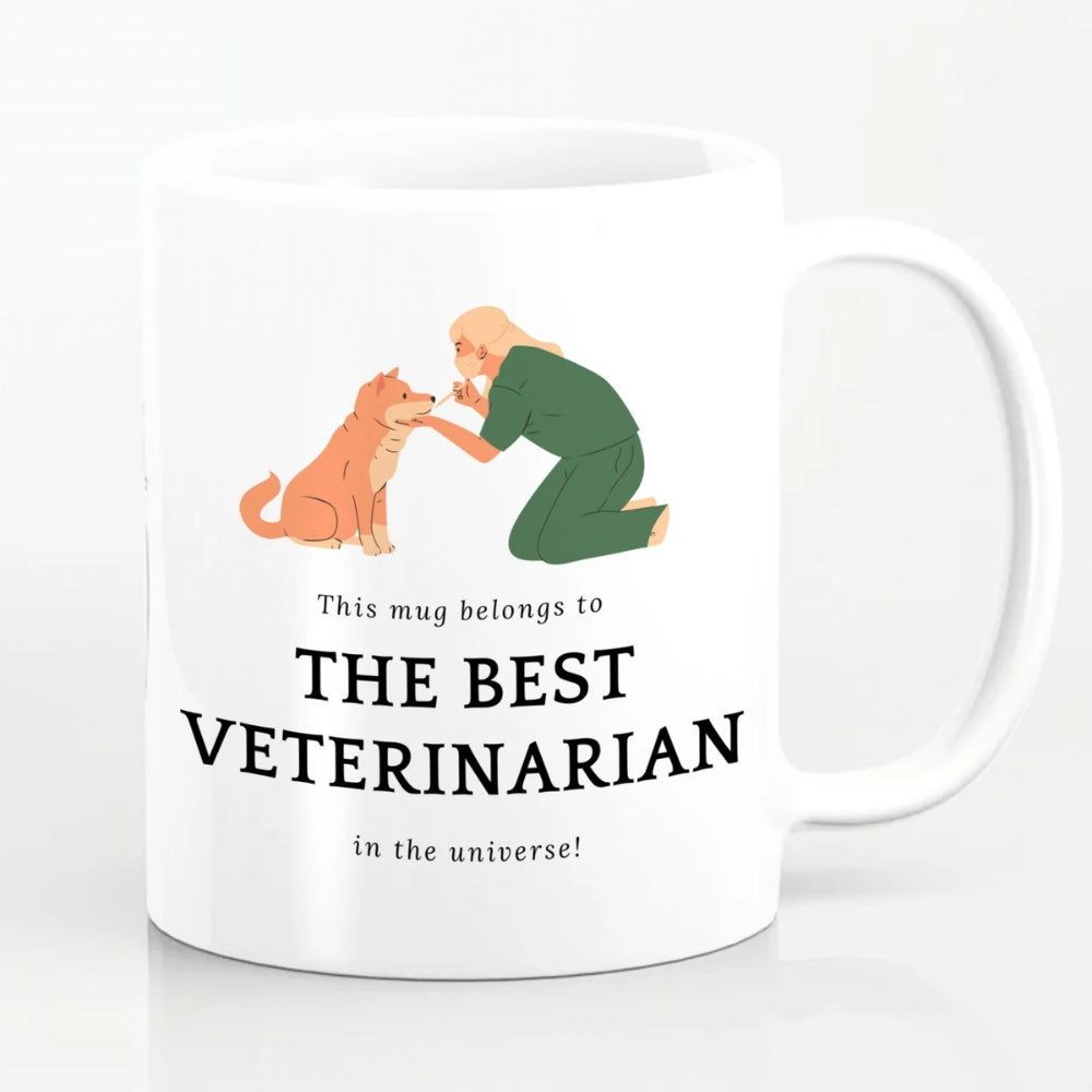 Personalised Veterinarian Mug Ceramic Coffee Cup