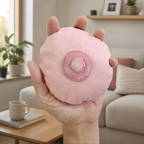 Pocket Pal Pink Boob Microwaveable Hand Warmer