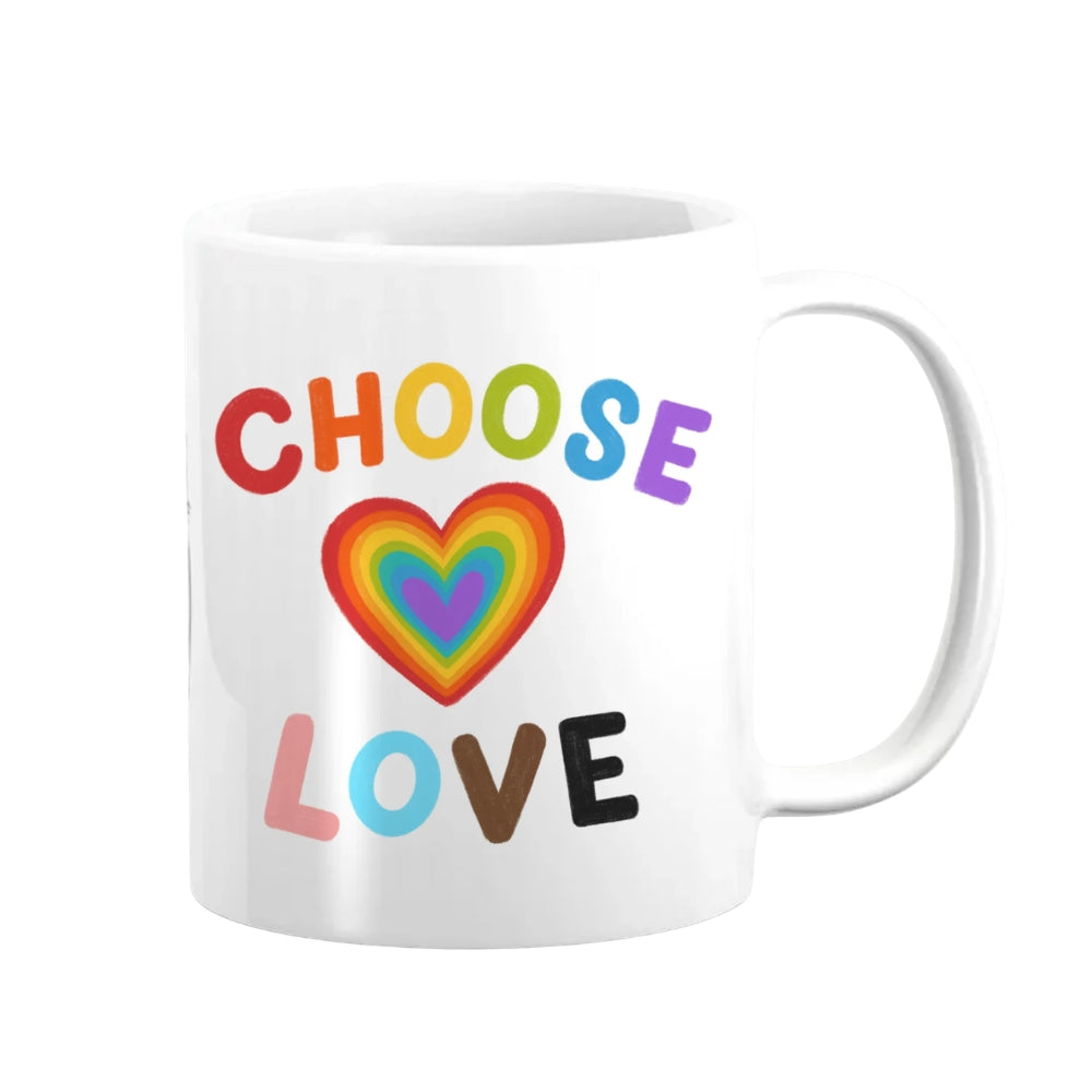 Choose Love Pride Mug