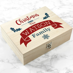 Personalised Family Christmas Eve Box