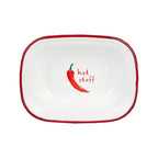 Hot Stuff Chilli Enamel Dish