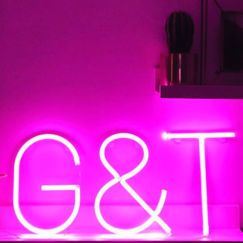 Neon Letter USB Lights