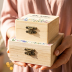 Personalised Teacher Gift Wooden Keepsake Box