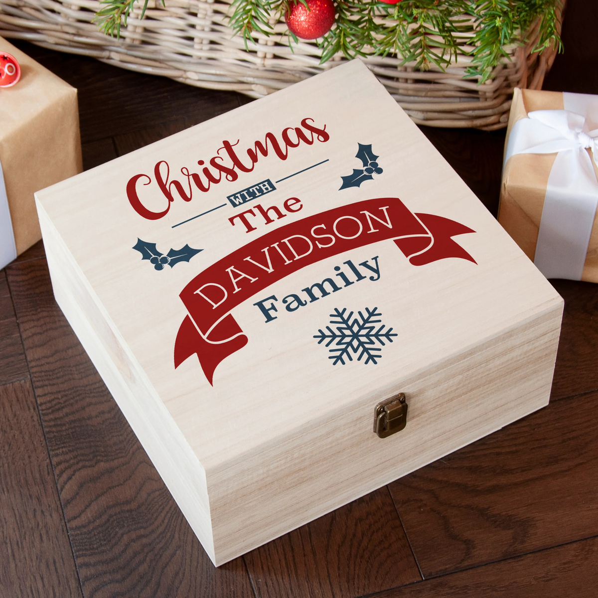 Personalised Family Christmas Eve Box