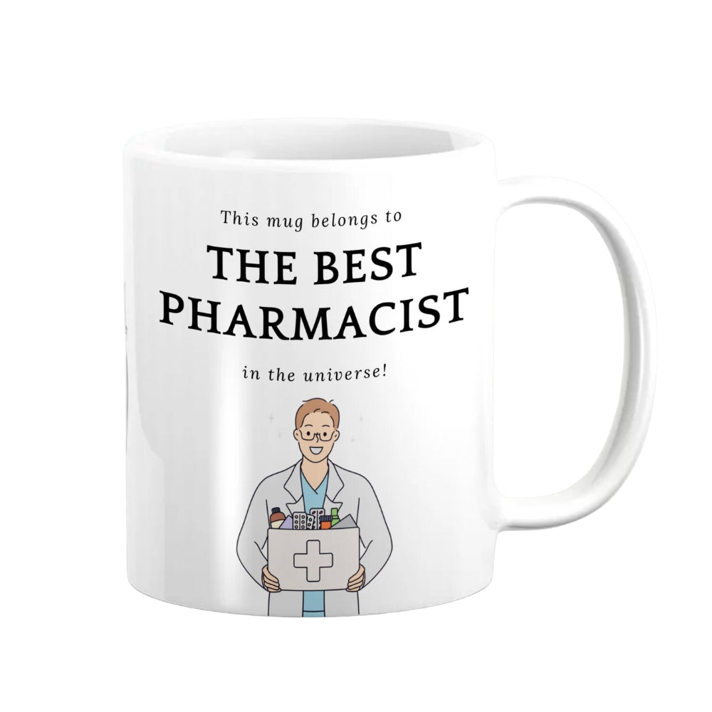 Personalised Pharmacist Mug Ceramic Coffee Cup