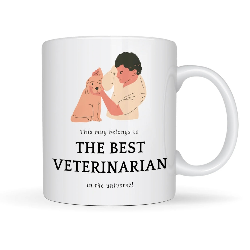 Personalised Veterinarian Mug Ceramic Coffee Cup