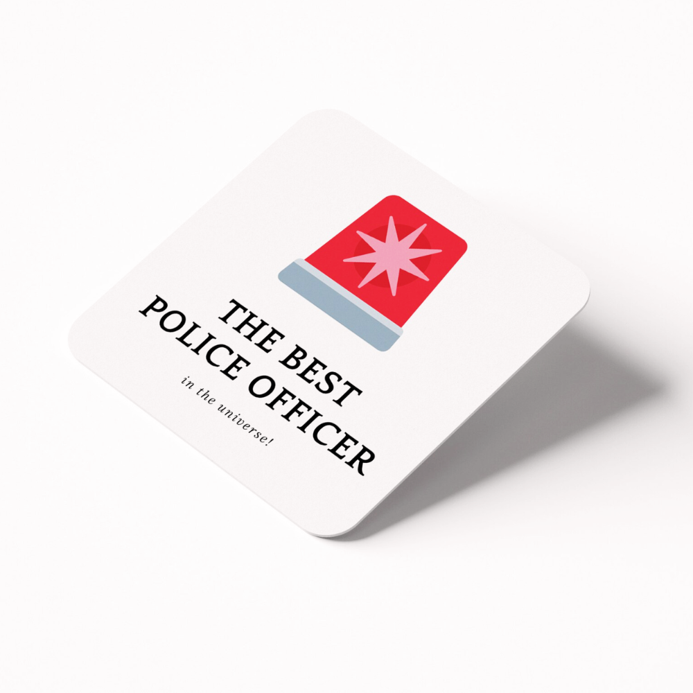 Personalised Best Police Officer Mug