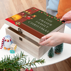 Personalised Fireplace Christmas Eve Box