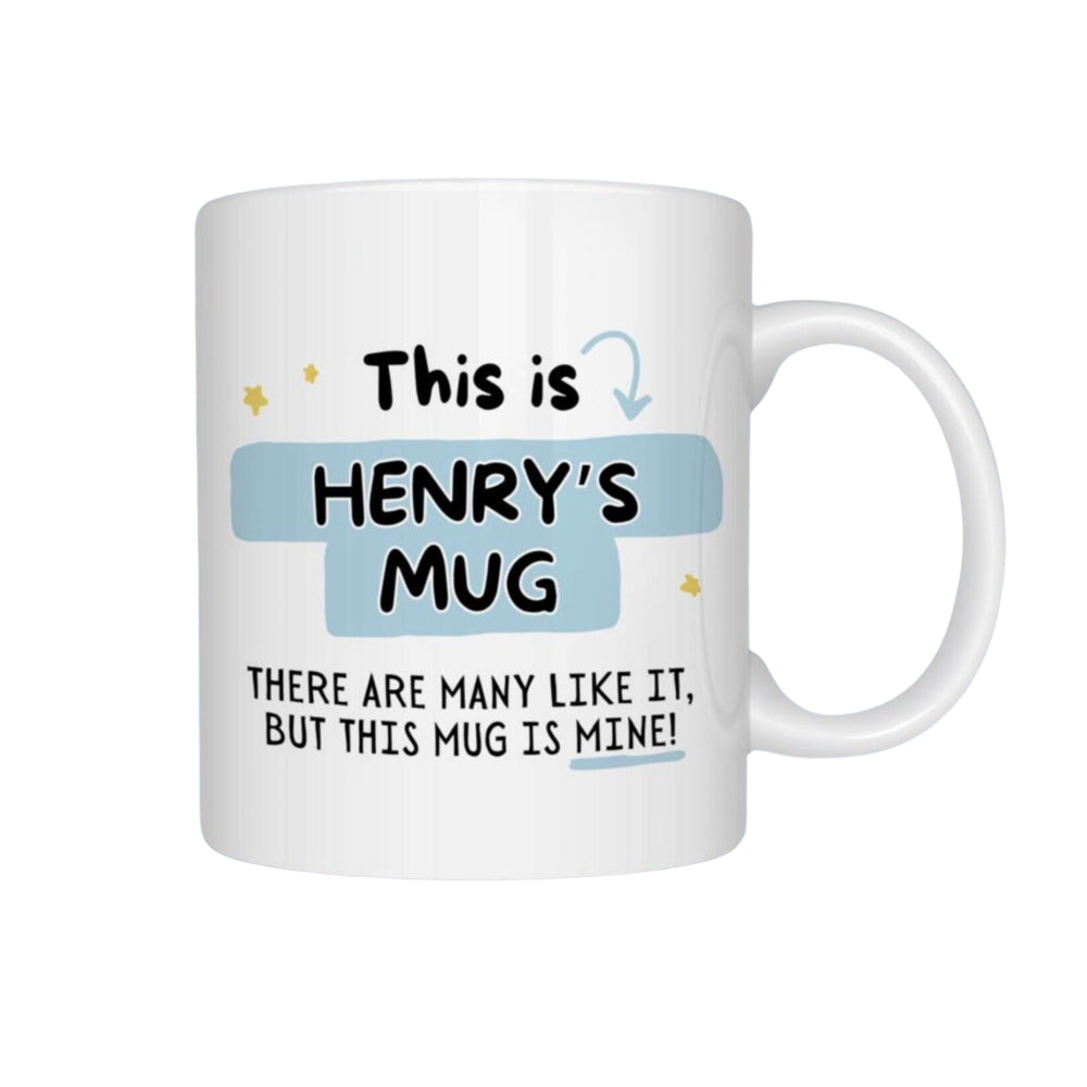Personalised 'This Is My Mug'
