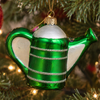 Green Watering Can Christmas Bauble