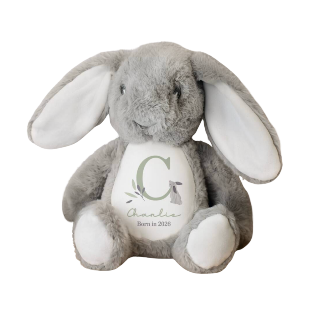 Personalised New Baby Bunny