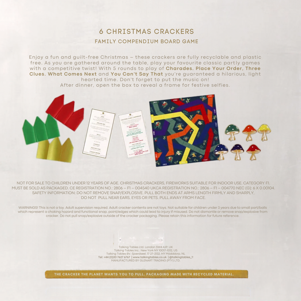 Midnight Forest Green Christmas Crackers