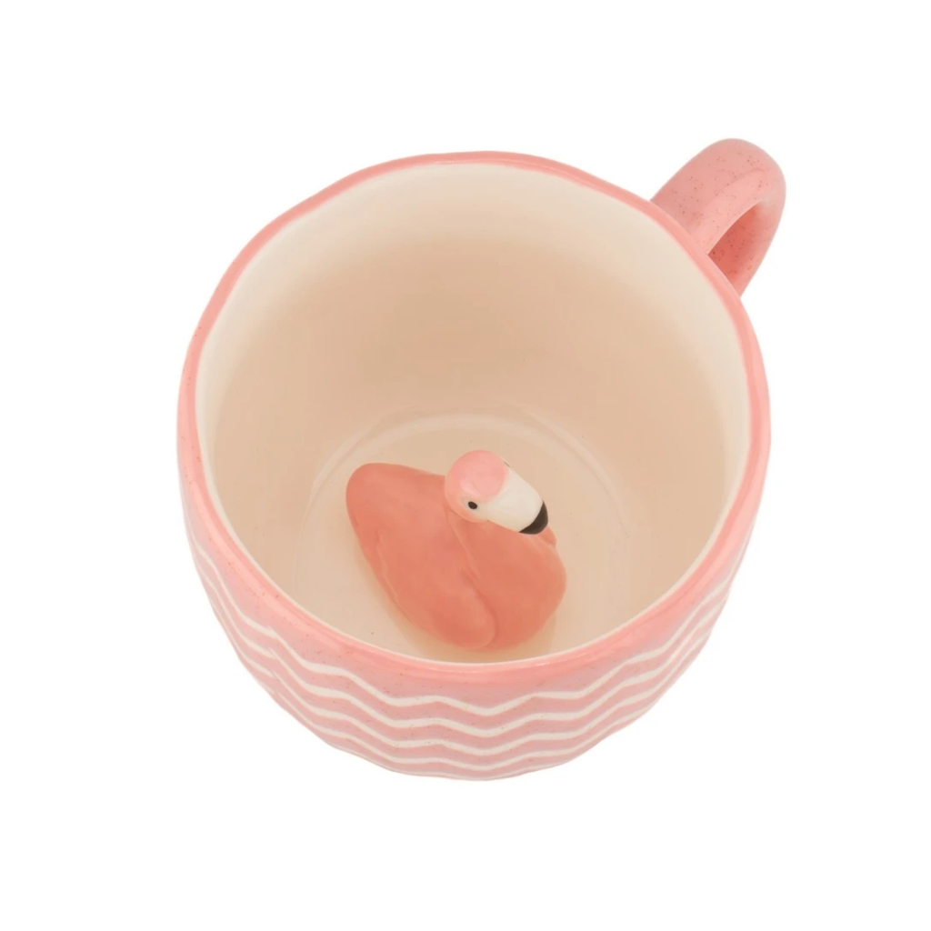 Surprise Flamingo Mug