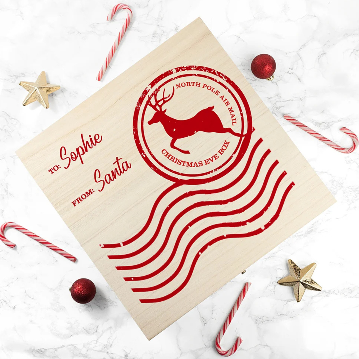 Personalised North Pole Special Delivery Christmas Eve Box