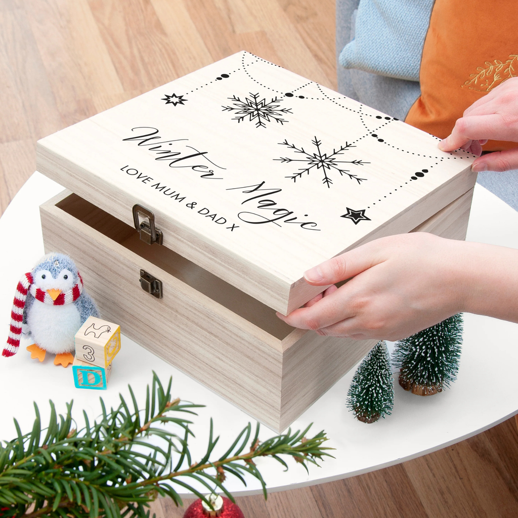 Personalised Winter Magic Christmas Eve Box