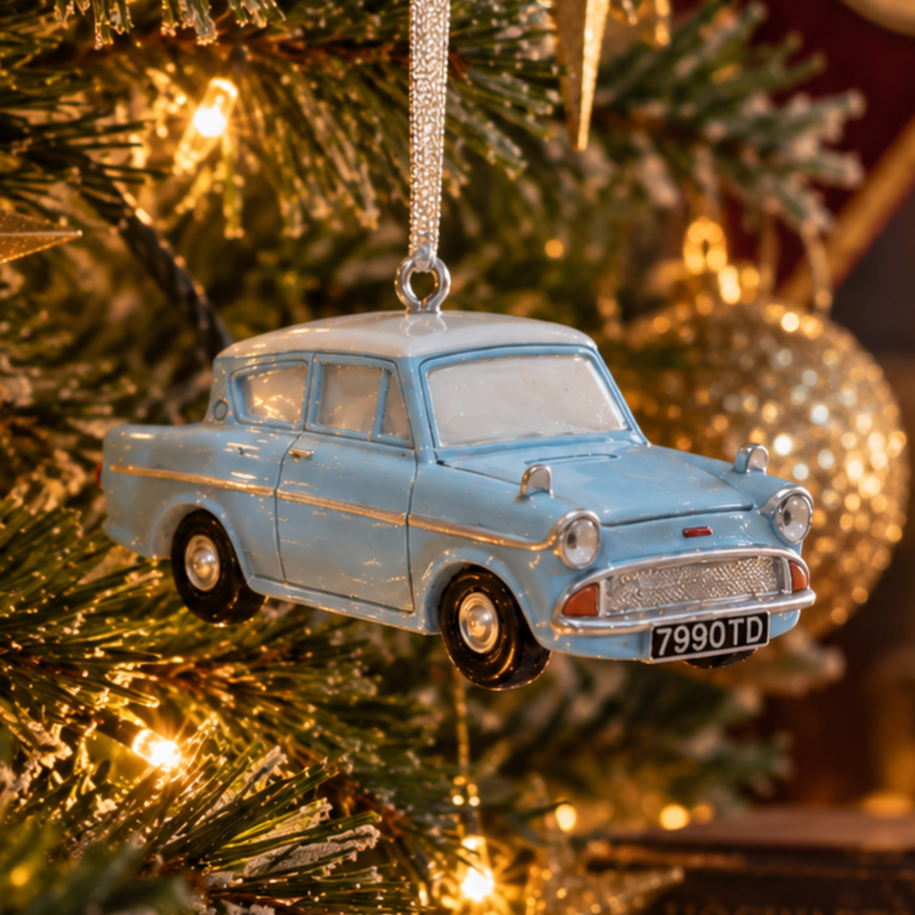 Harry Potter Flying Car Christmas Tree Decoration
