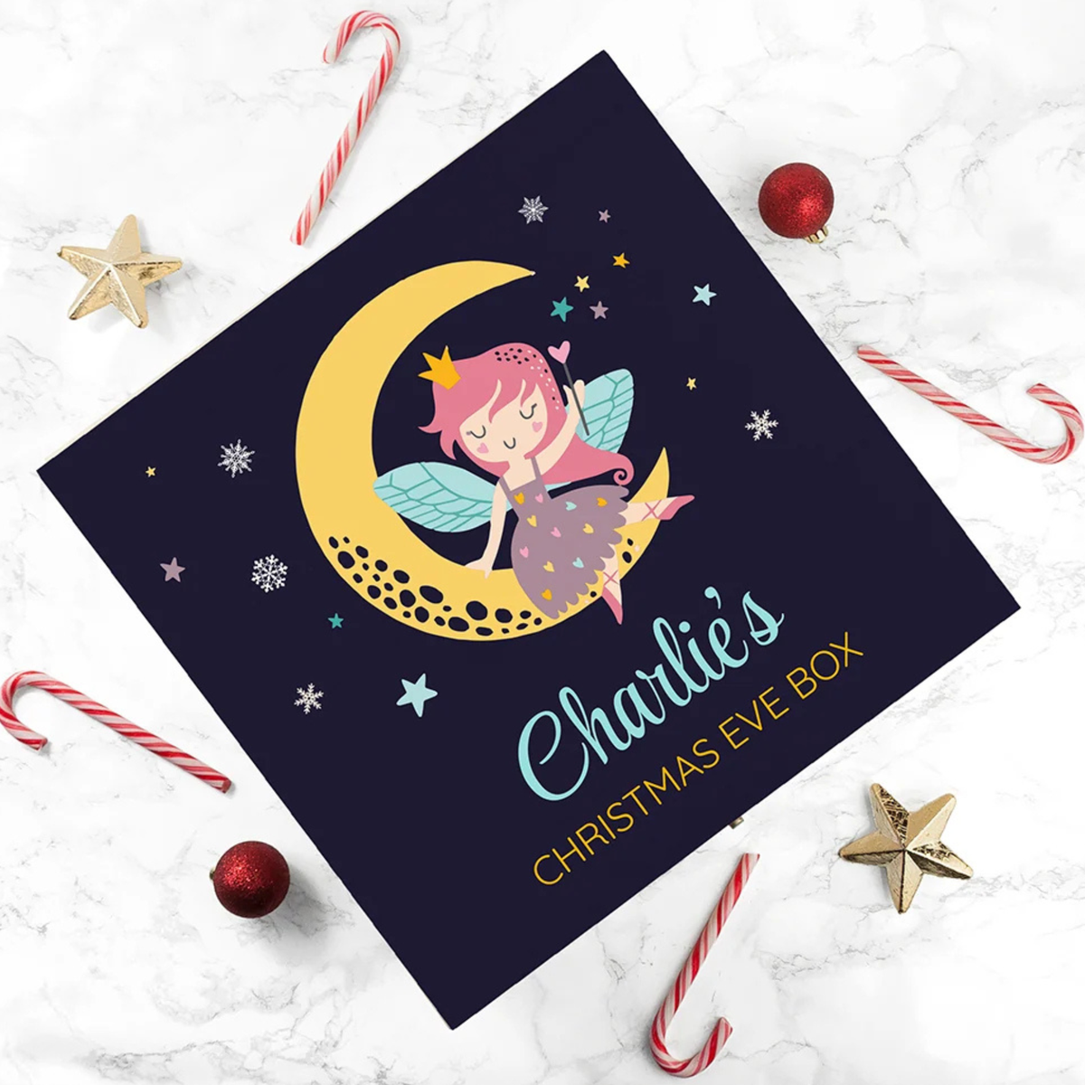 Personalised Fairy Christmas Eve Box