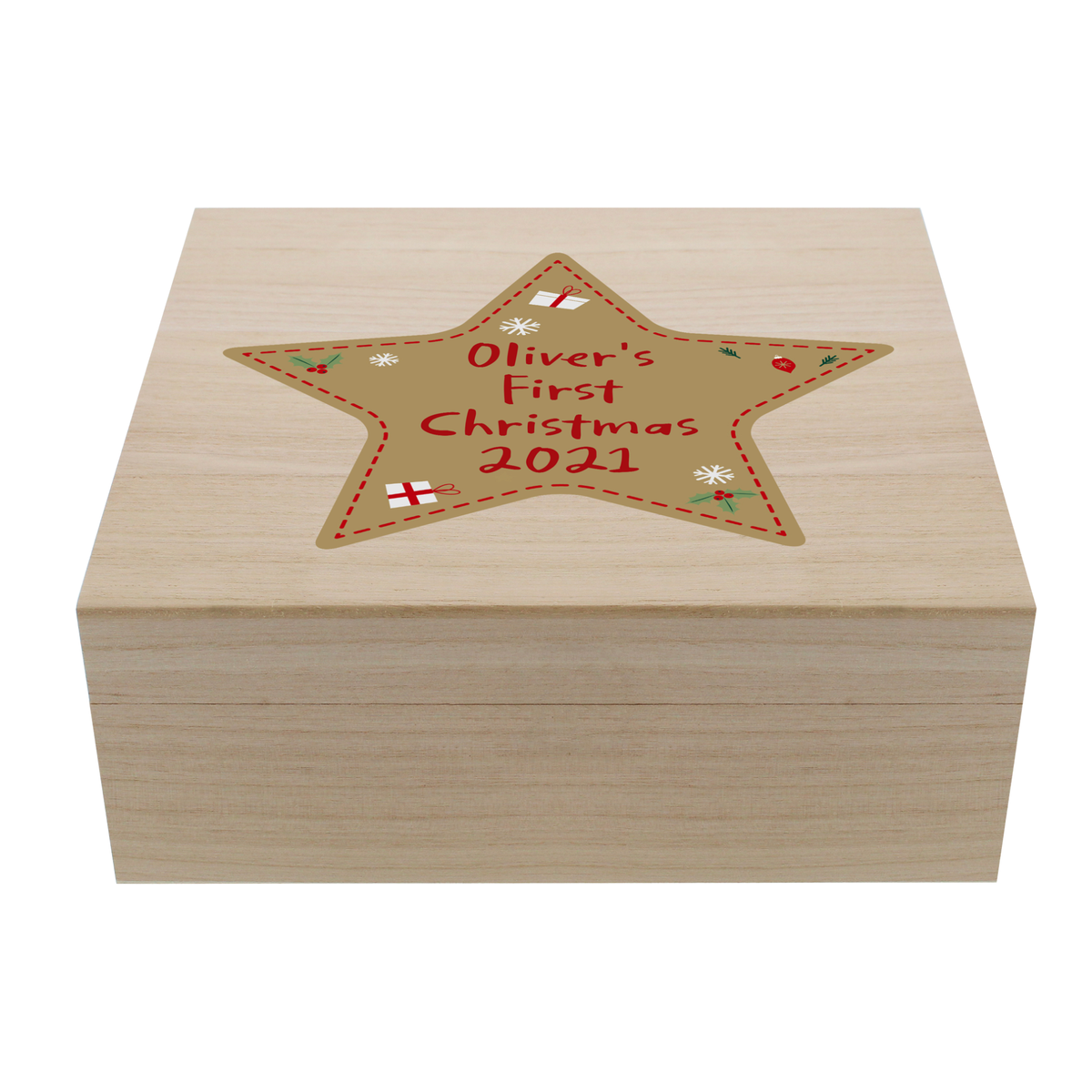 Personalised Star Christmas Eve Box