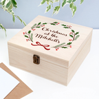 Personalised Jolly Holly Christmas Eve Box