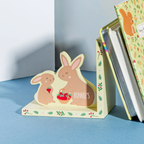 Personalised Bunny Rabbit Wooden Bookends