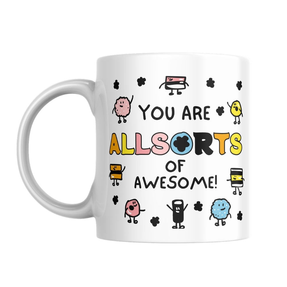Personalised Allsorts of Awesome Mug