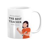 Personalised Best Teacher Mug
