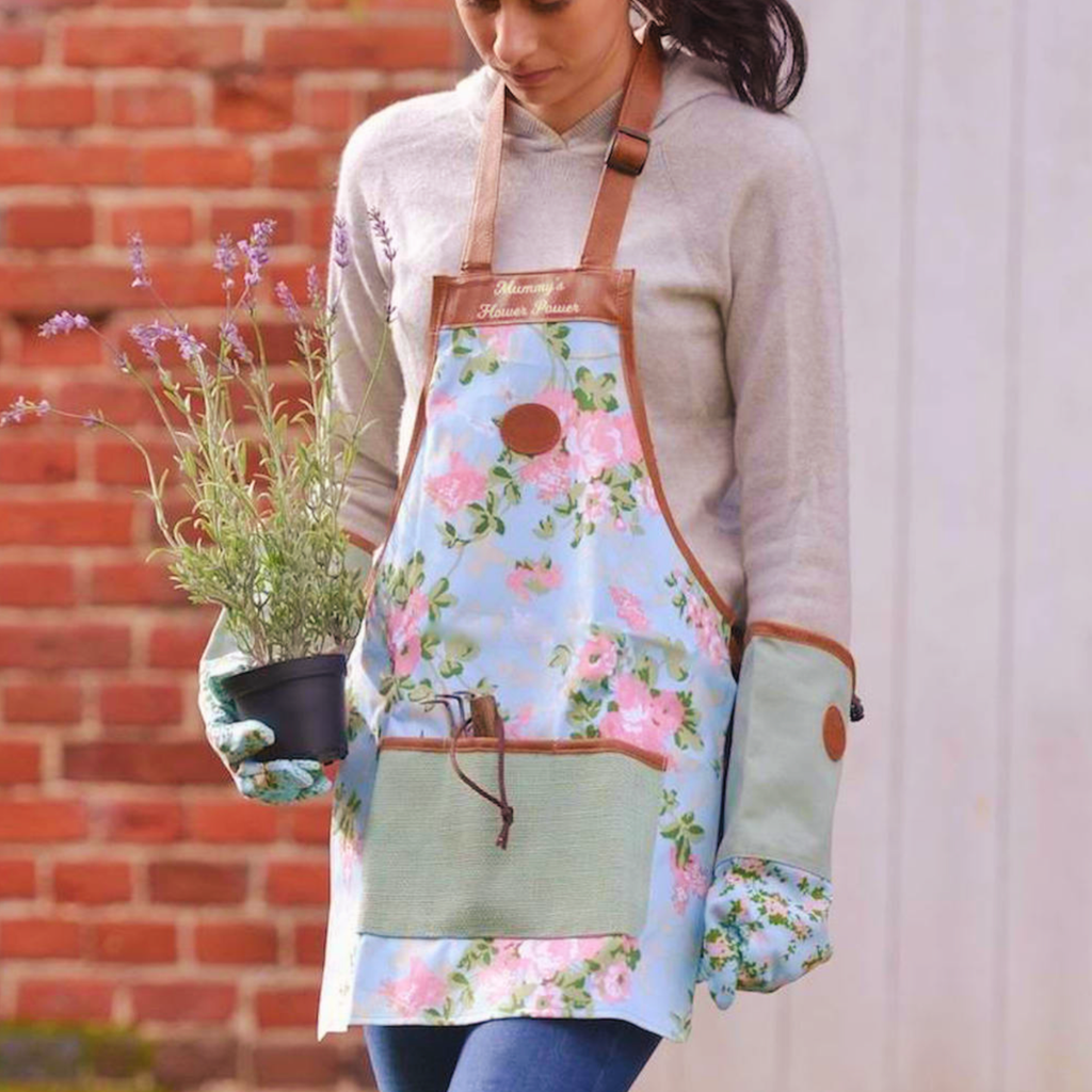 Personalised Floral Gardening Apron
