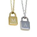 Personalised Mini Padlock Necklace