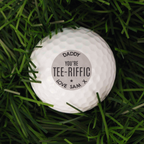 Personalised 'You're Tee-Riffic' Golf Ball