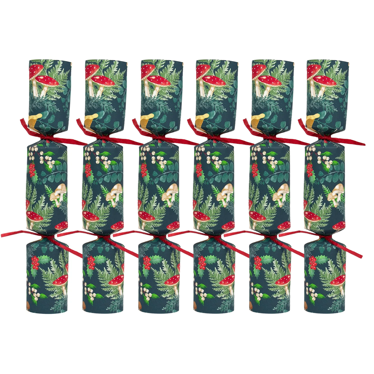 Midnight Forest Green Christmas Crackers