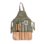 BBQ Apron Tool Set