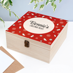 Personalised Cat Treats Christmas Box