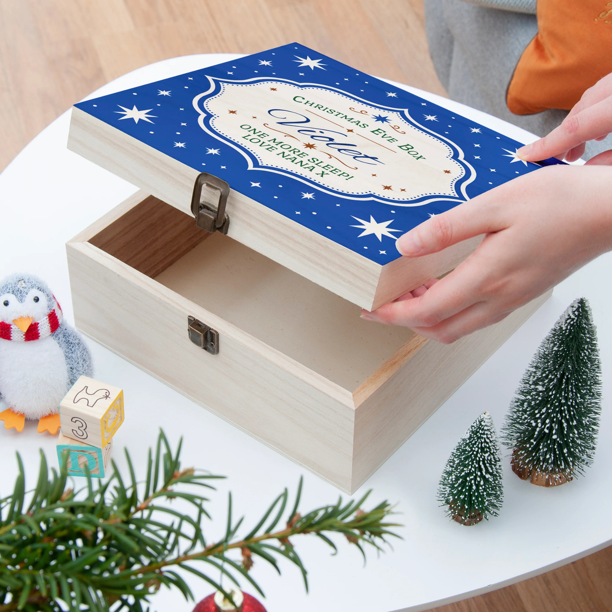 Personalised Starry Night Sky Christmas Eve Box