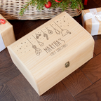 Personalised Baby's First Christmas Eve Chest
