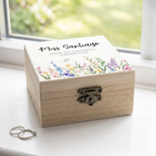 Personalised Teacher Gift Wooden Keepsake Box