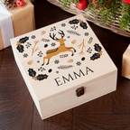 Personalised Scandi Deer Christmas Eve Box
