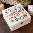 Personalised Winter Botanicals Christmas Eve Box