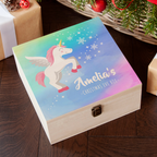 Personalised Baby Unicorn Christmas Eve Box