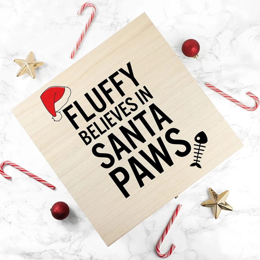Personalised Santa Paws Christmas Eve Box
