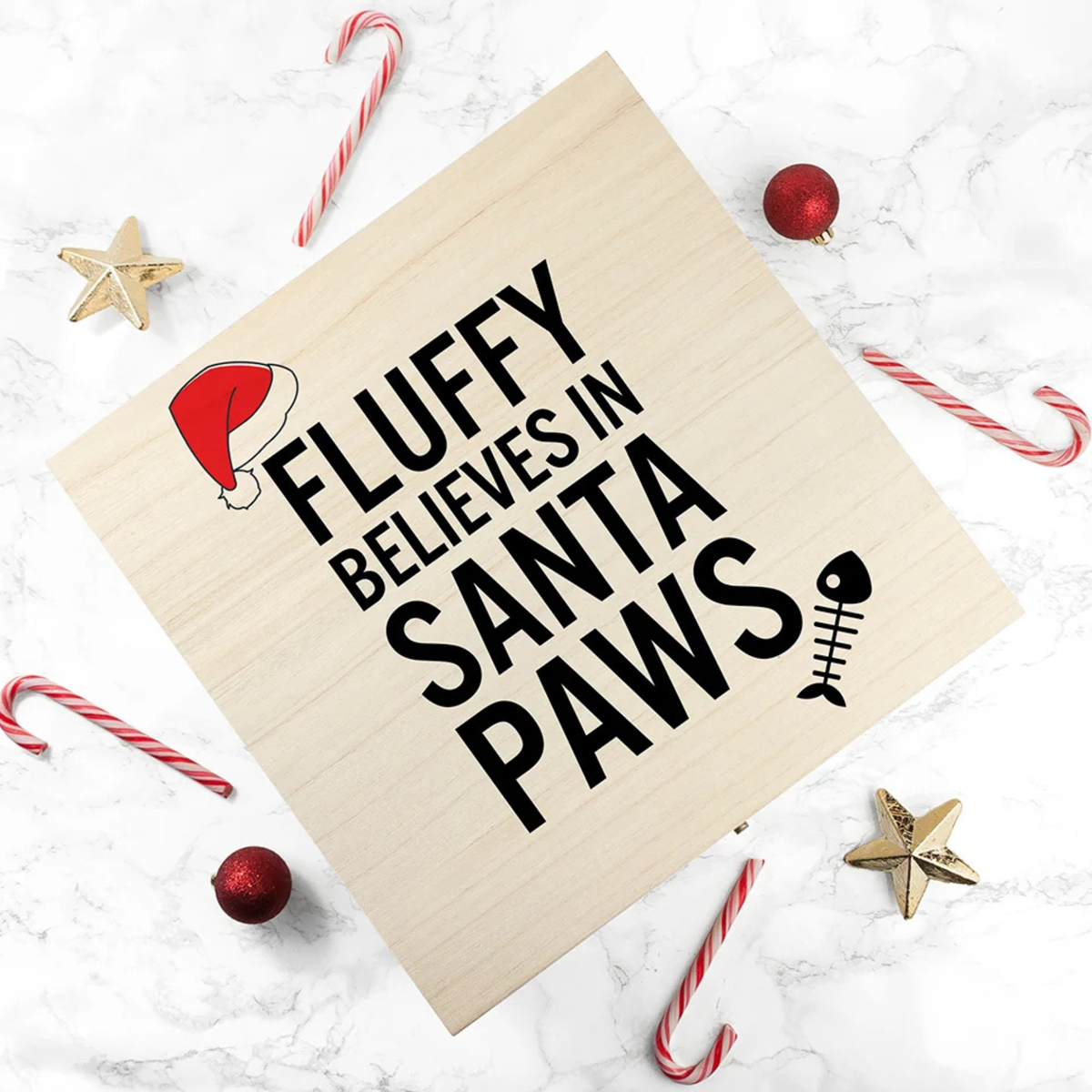 Personalised Santa Paws Christmas Eve Box