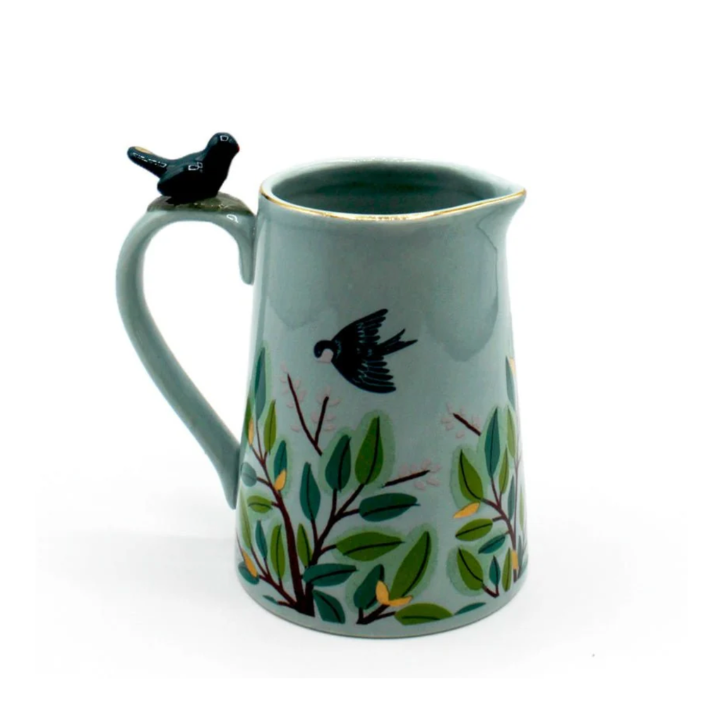 Secret Garden Bird Milk Jug