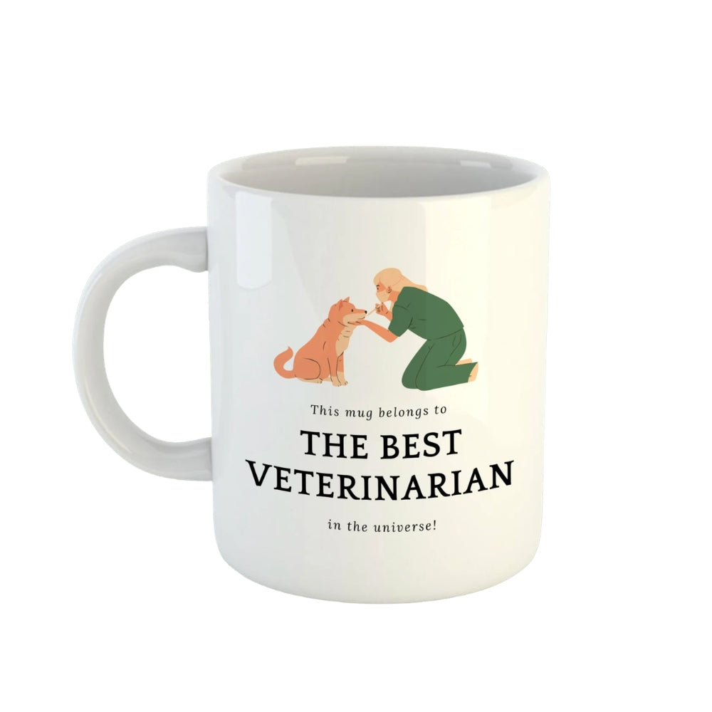 Personalised Veterinarian Mug Ceramic Coffee Cup