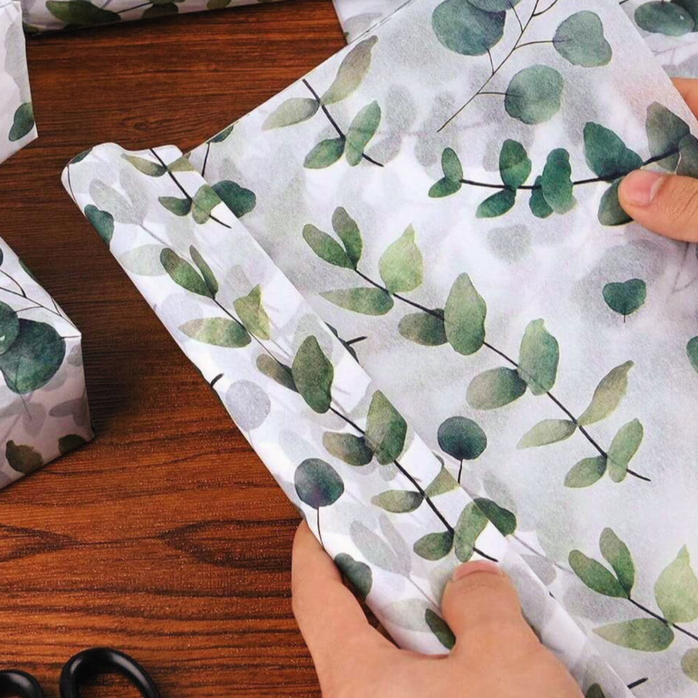 Eucalyptus Design Tissue Gift Wrap