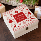 Personalised Festive Scandi Christmas Eve Box