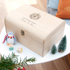 Personalised Family Christmas Eve Keepsake Chest