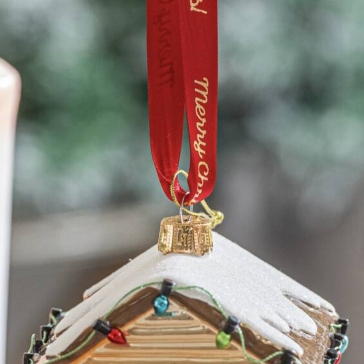 Personalised Garden Shed Glass Christmas Bauble