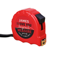 Personalised 'I Love You Beyond Measure' Tape Measure