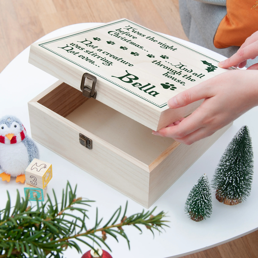 Personalised Pet's 'Twas the Night Before Christmas Eve Box