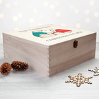 Personalised Polar Bear Christmas Eve Box